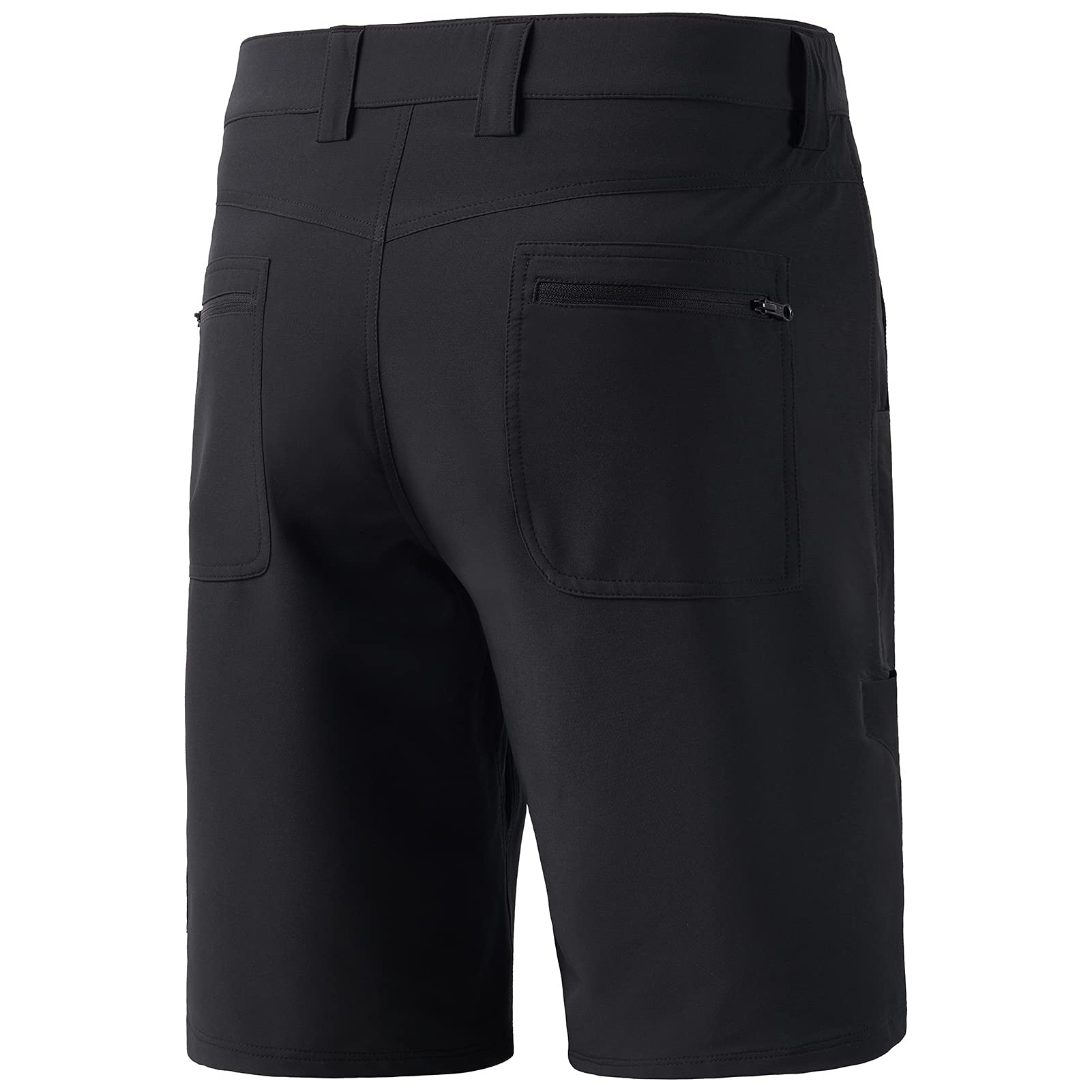 Bassdash FP01M 10,5 Zoll Angel Shorts Kurze Hose für Herren schnell trocknend UPF 50+ wasserabweisend