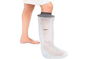TKWC INC Waterproof Leg Cast Cover for Shower