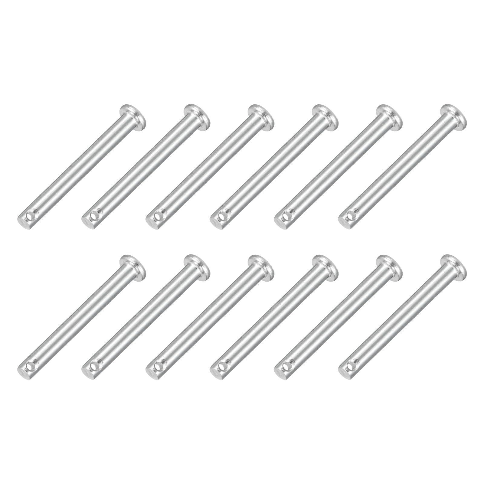 Stainless Steel Clevis Pins - 8 Pack for Trailers & Repairs -21