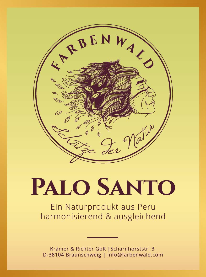 Palo Santo, 500 g, en Varillas, de Perú, para ahumar, Bursera graveolens, Incienso