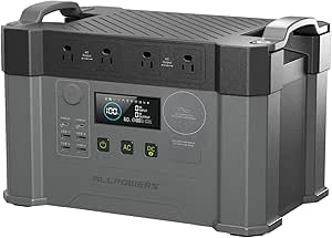 [Upgraded Version] ALLPOWERS S2000 PRO Portable Power Station, 2400W AC Solar Generator, MPPT 1451Wh Power Generator, UPS Function Portable Power Source for Power Outage Camping Outdoor RV main image 1