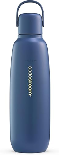 Miniatura 15 de sodastream Fizz & Go Cool - Botella Totalmente de Metal (Arena) Capacidad de Botella de Carbonatación, 0.9L 2-Arena,Menta,Metal