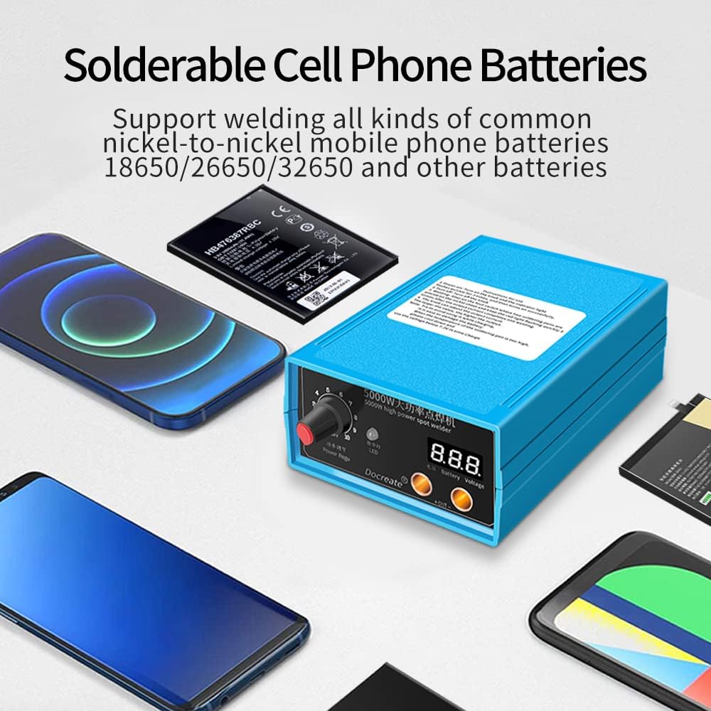 Solderable Cell Phone Batteries
