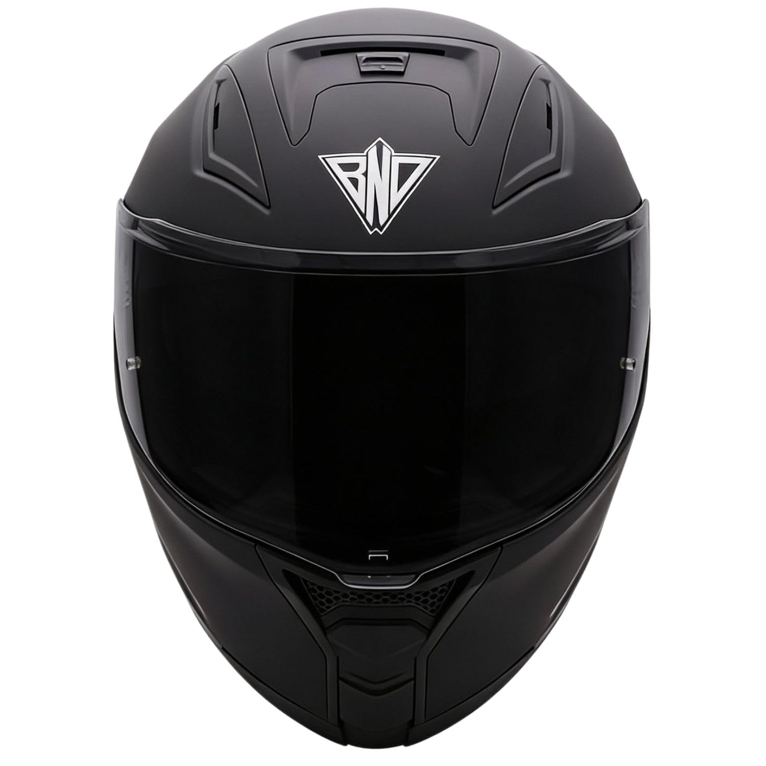 Broken Head Klapphelm BND Stealth Motorradhelm | Mit Sonnenblende, ECE 22.06, Verschiedene Visier Wählbar, Bluetooth Vorbereit