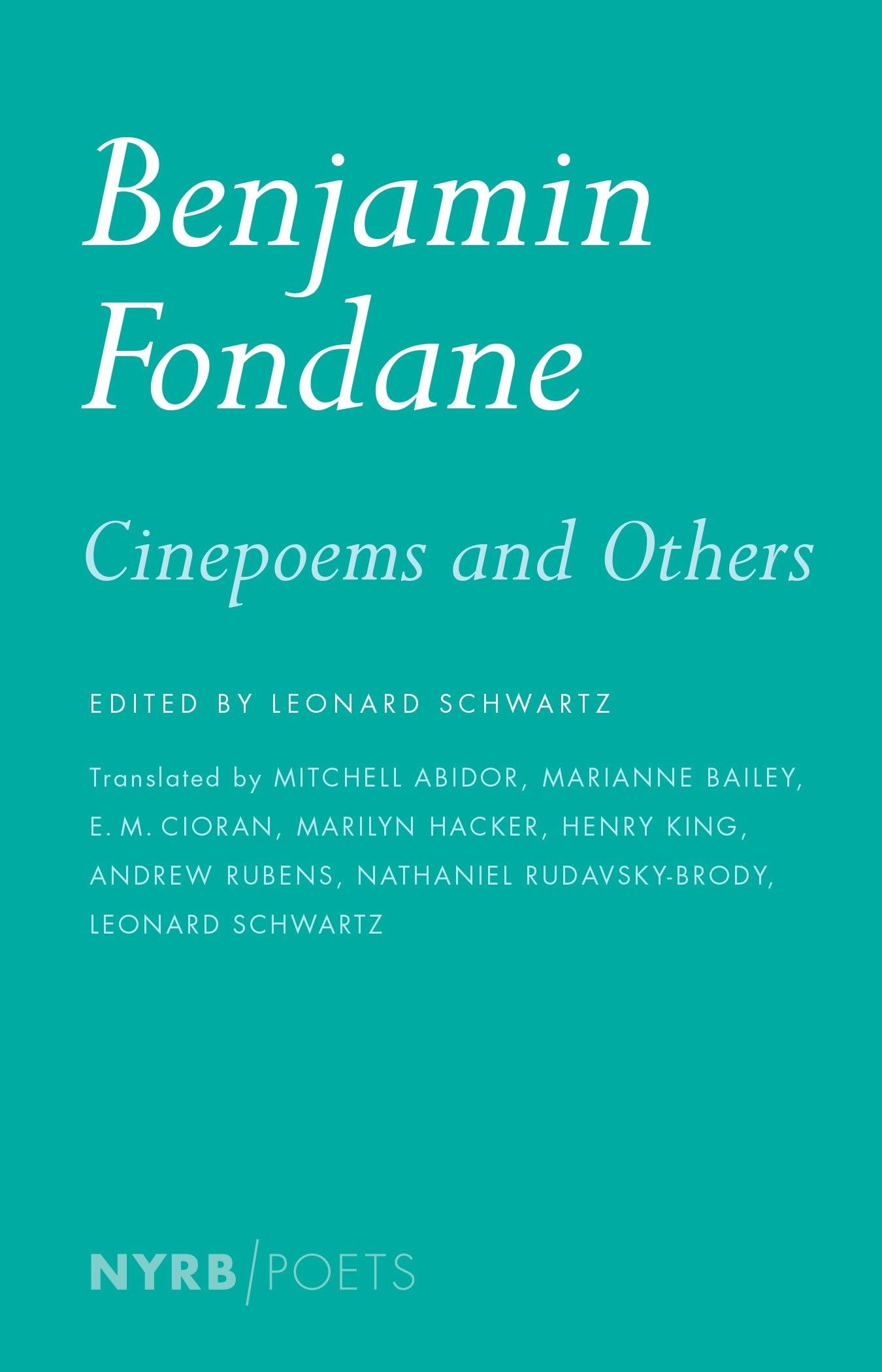 Cinepoems And Others (Nyrb Poets)