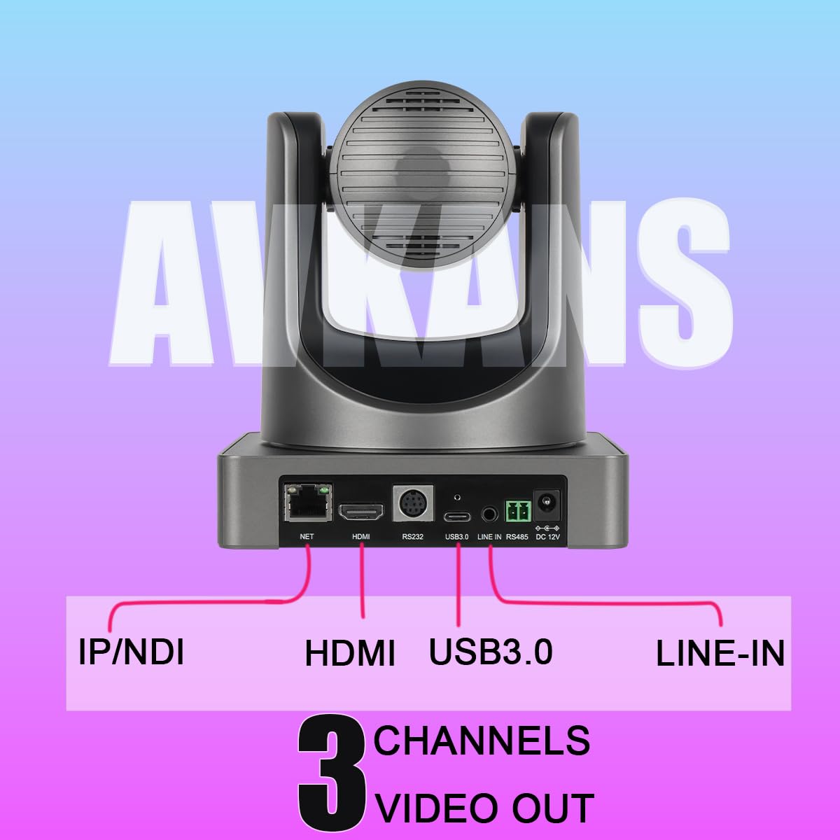 Amazon.com : AVKANS 4K PTZ Camera, 20X 4K 30 FPS PTZ Camera with