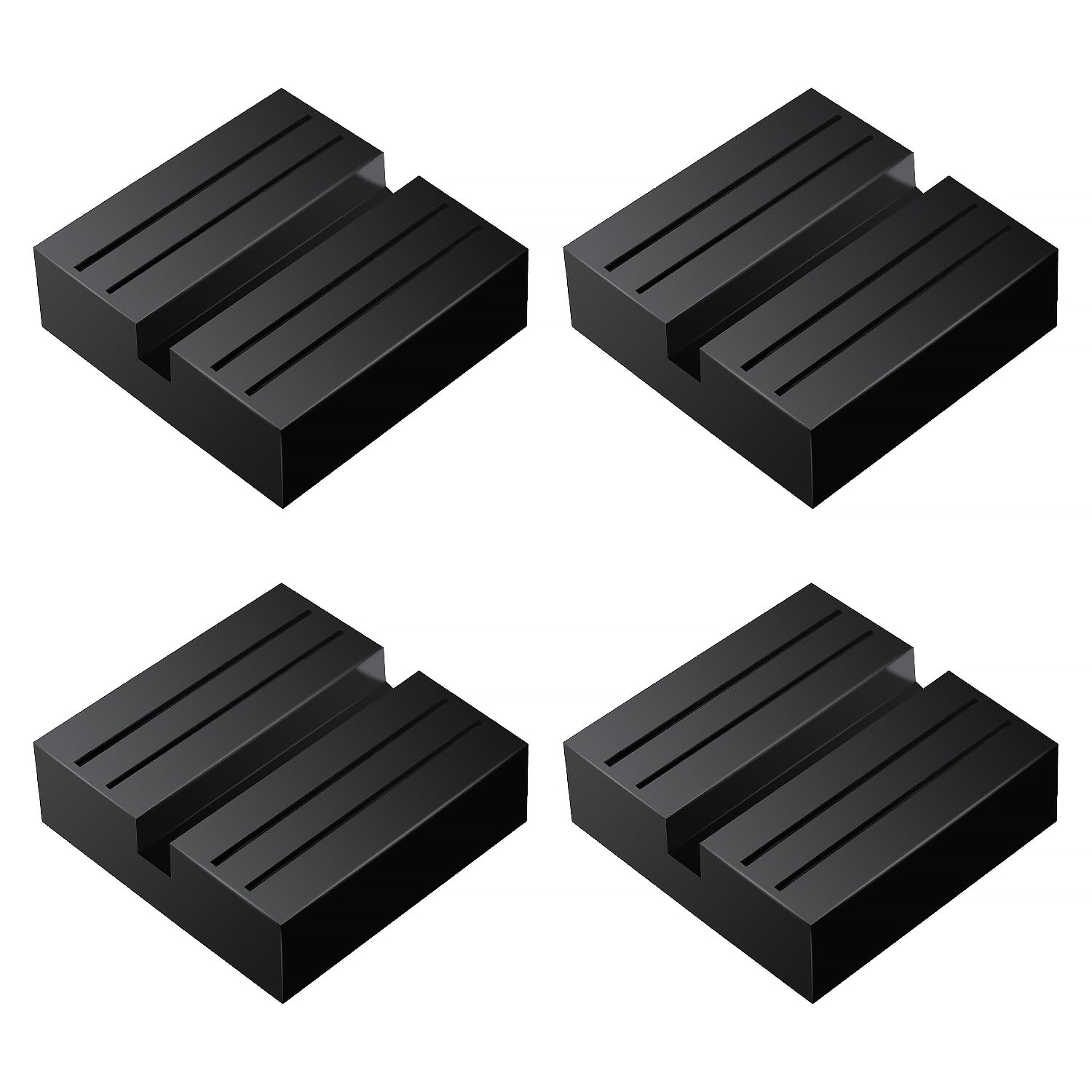 YIXISI Car Jack Pad Almohadilla de Goma, Almoadilla de Gato Universal Bloque de Goma con Ranura, Goma Gato Hidraulico Bloqu, para Gato Hidráulico Universal — view 17