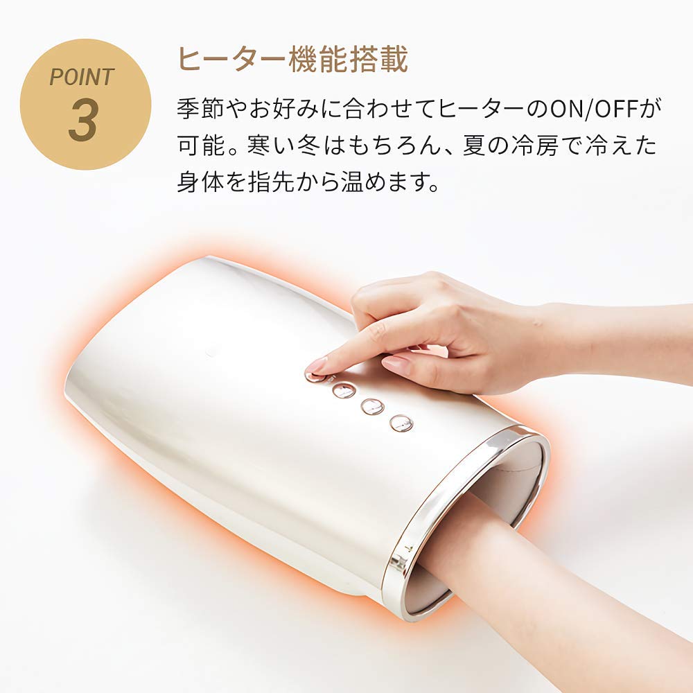 Amazon | ドクターエア 3Dハンドリフレ HR-01 (ブラック) | ドクター