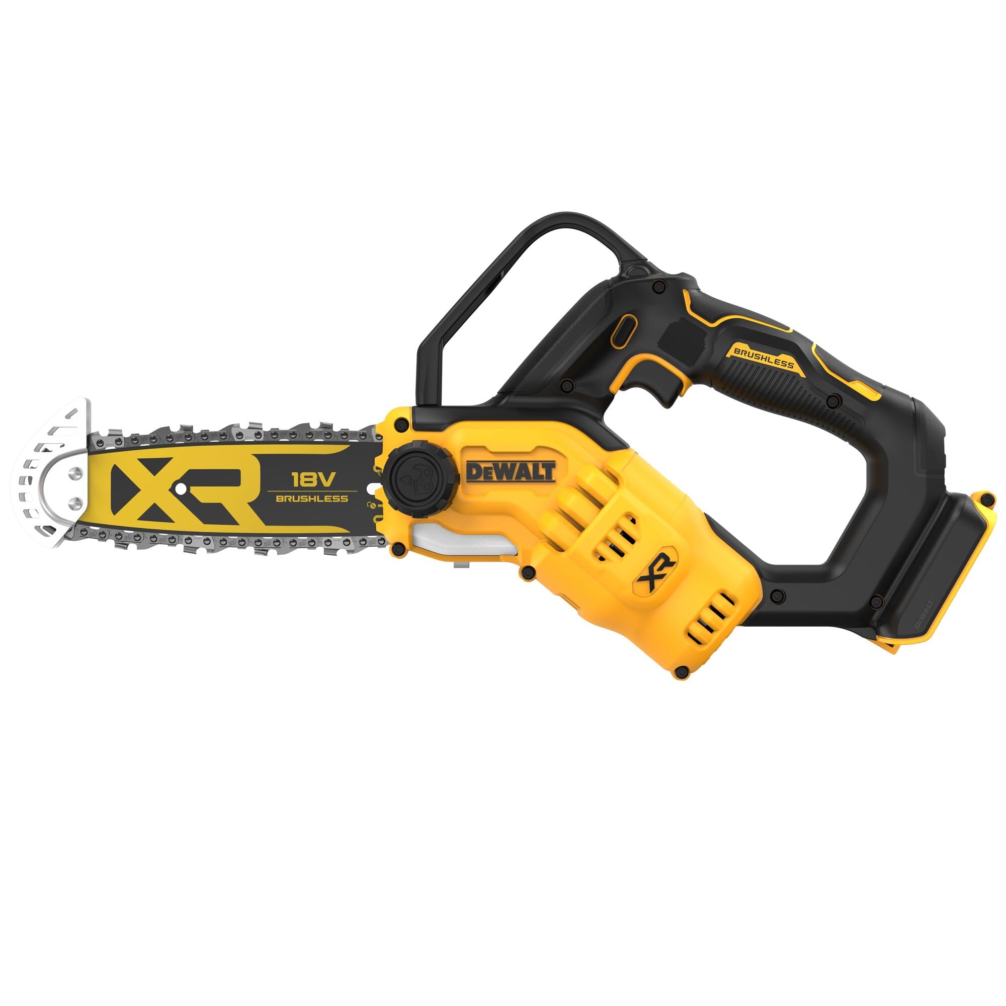 DEWALT Sierra de podar sin escobillas XR 18V sin cargador/batería, DCMPS520N-XJ
