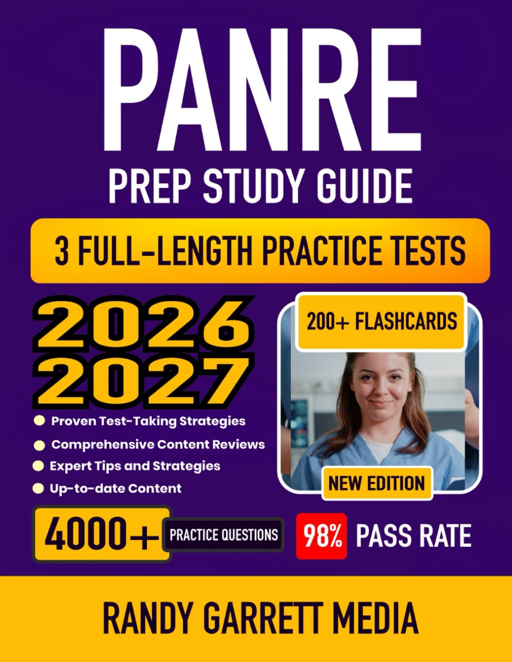 PANRE Prep Study Guide 2026-2027: Proven Test-Taking Strategies, 3 Full-Length Practice Tests and Detailed Answer Explanations for the Physician ... Recertifying Examination with 200+ Flashcards