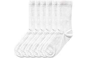 SmithKing 6 Pack Breathable Moisture Comfort Soft Casual Cotton Socks