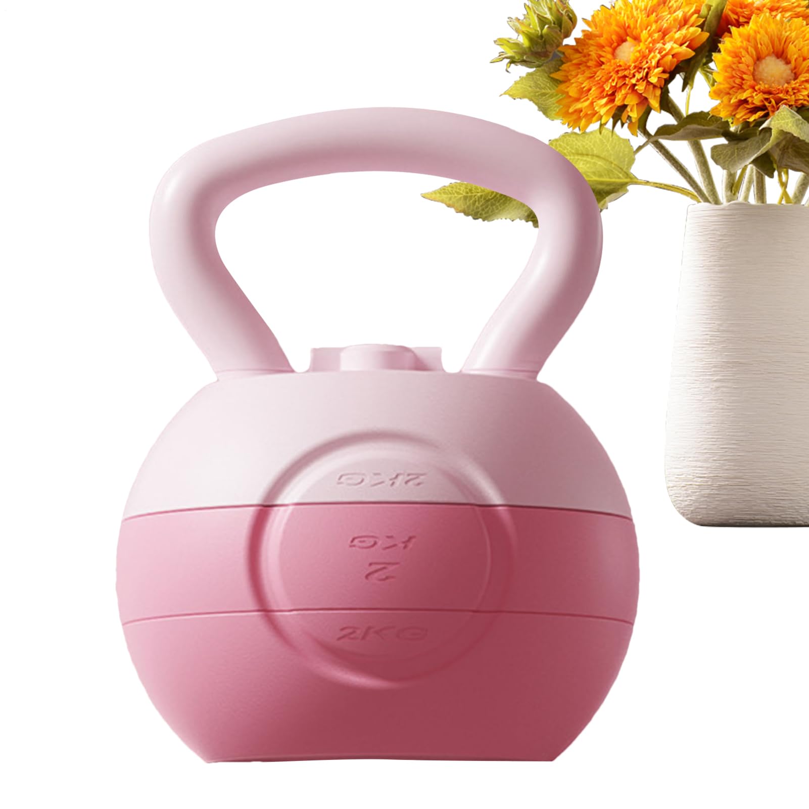 Kettle Bell, Treningowy Kettlebell - Kettlebell do chwytu, Regulowane Kettlebell do domowego treningu miękkiego siły, dla początkujących mężczyzn i kobiet