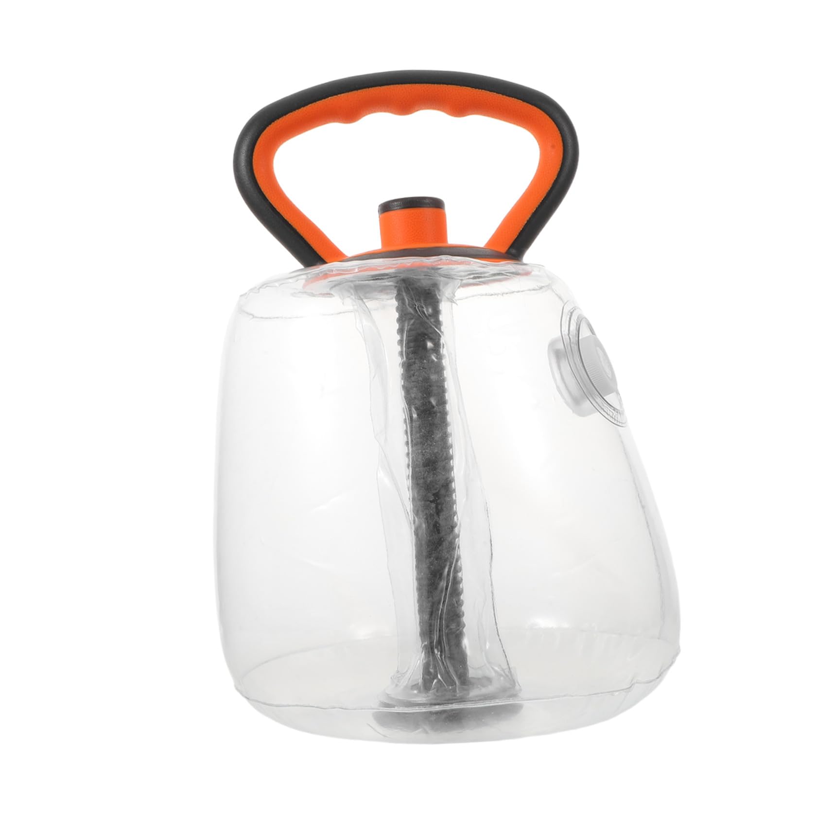 Kettlebell Regolabile Riempito d'Acqua 40 Kg Presa Sicura e Guscio Morbido in PVC, Attrezzatura per Esercizi Gambe e Fianchi, Allenamento Forza per Casa e Palestra