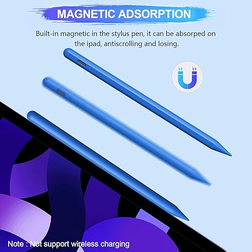 Miniatura 7 de Lápiz óptico para iPad A16109 generación, carga rápida de 10 minutos para Apple Pencil y iPad Pen, compatible con iPad A1610th9th8th7th6Pro 13