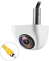 Vista 11 de NATIKA Cámara de retroceso/visión frontal, IP69K, impermeable, gran visión nocturna, HD y súper gran angular, de metal, estilo OEM, cámara de Negro