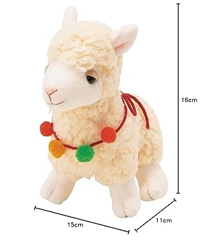 アルパカ ぬいぐるみ 手芸キット 『Happy Zoo アルパカのホイップちゃん PA-814