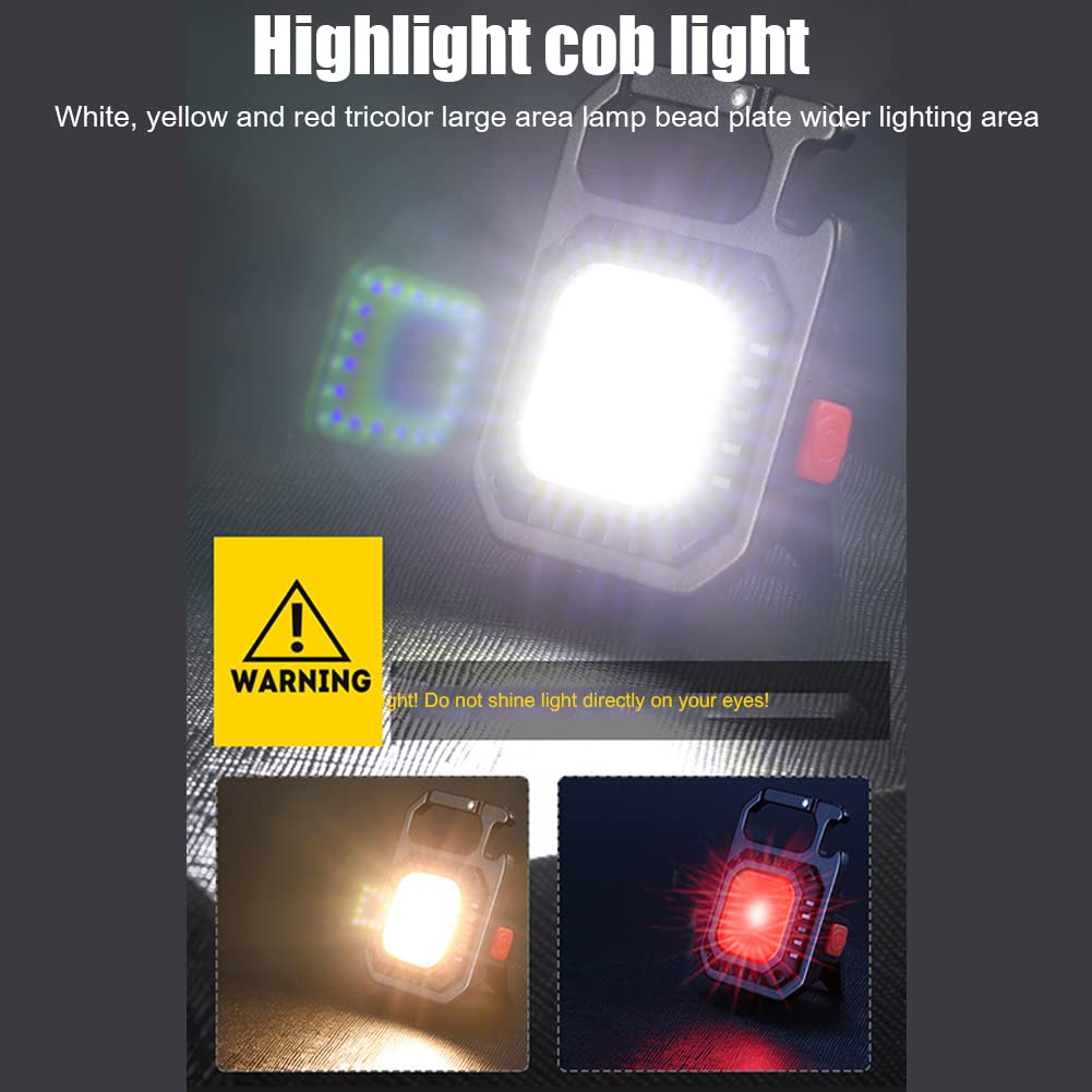 Mini torcia LED ricaricabile V1 - 400 lumen - Alta luminosità - 12