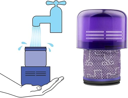 Miniatura 4 de cann Paquete de 2 filtros HEPA de repuesto para aspiradora 97001302 compatibles con aspiradoras inalámbricas serie V11 SV14 V15 - Filtro 970013-02