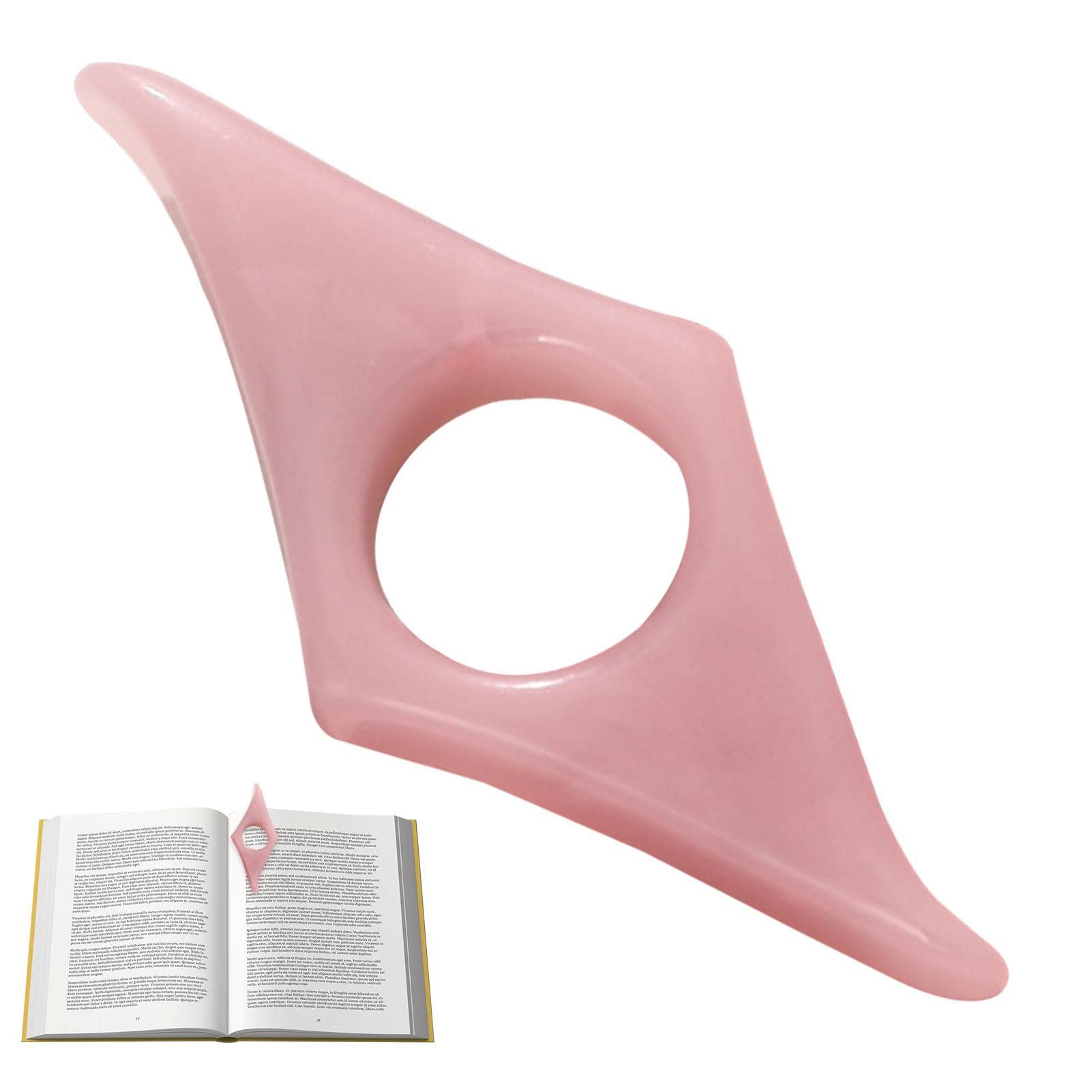 FLAVAS Soporte para páginas de Libros, Soporte para Marcas de páginas de Libros | Porta páginas de Cuaderno Hecho en casa de Resina - Marcapáginas de página de Ayuda para Lectura para niños
