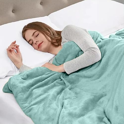 Vista 146 de Hozy - Cobija de forro polar para cama de 330GSM, suave, tela cepillada, muy cálida, para el sofá Gris ceniza