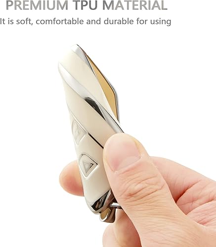 Miniatura 6 de OFFCURVE Funda para llavero Land Rover, funda protectora completa de TPU para llave de coche Land Rover Evoque Velar Sport Discovery Freelander2 LR4