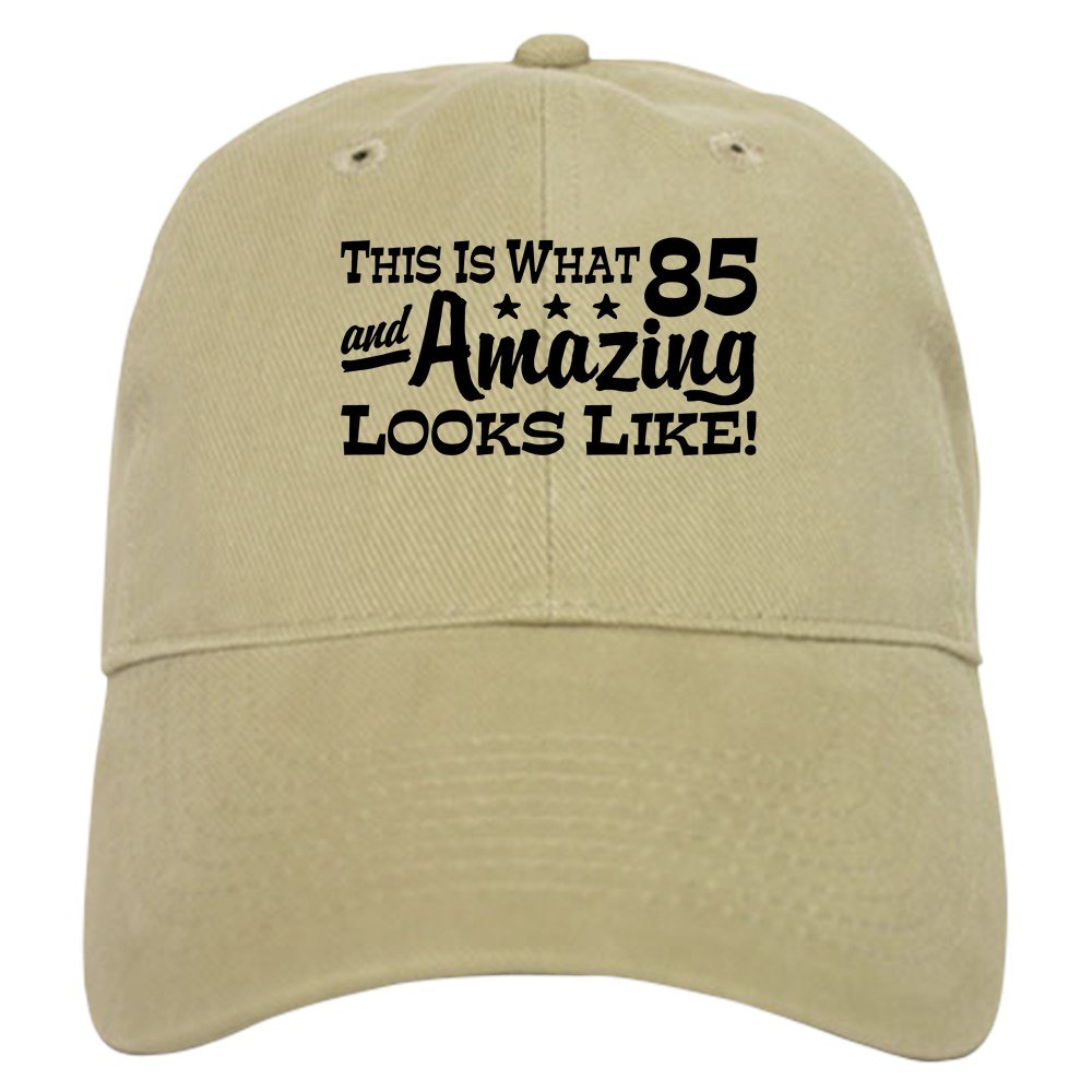 CafePress Funny 85Th Birthday Cap Unique Adjustable Baseball Hat Khaki