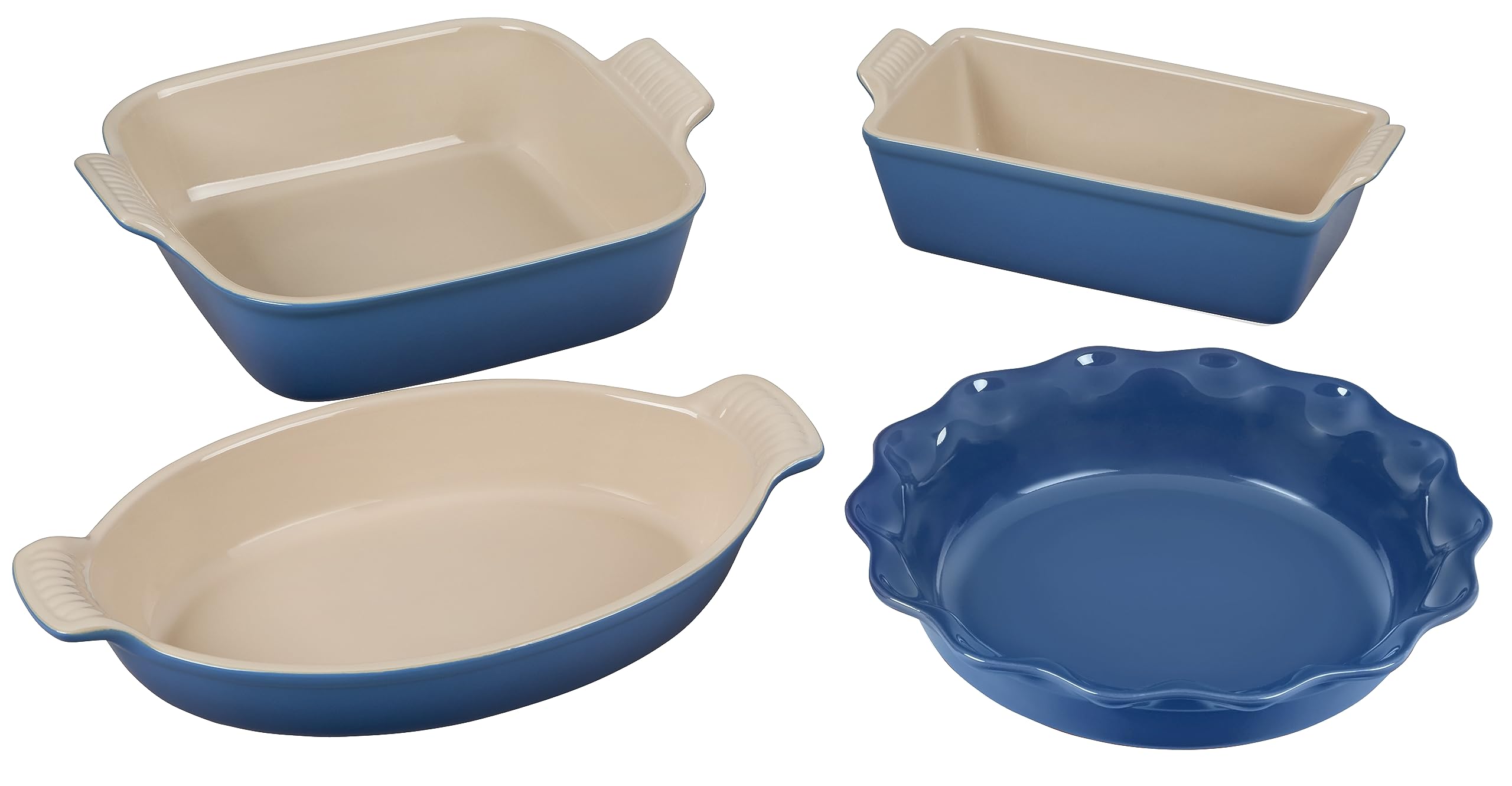 LE CREUSET ストーンウェア 4個セット Amazon.co.jp: Le Creuset ストーンウェア 4点 ヘリテージベイクウェア