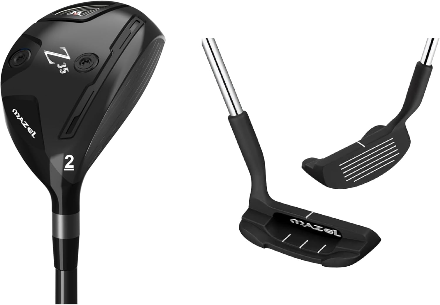MAZEL Golf Wedge&Golf Hybrid,Bundle of 2