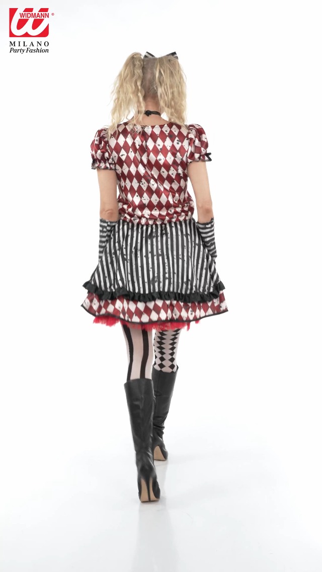 Mrltau Ensemble Halloween Pour Poupée 15-17 Cm – Costume Clown & Diable Rouge – Cape & Ailes