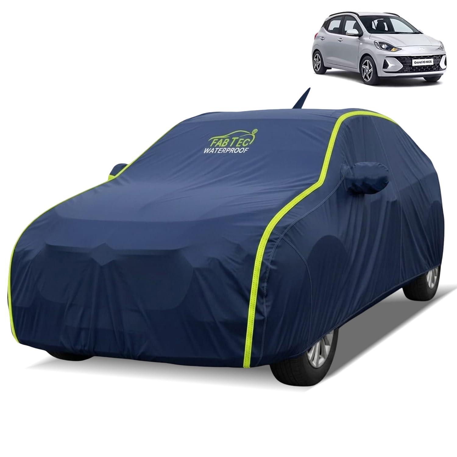 Tata Punch Car Cover - Jungle Print Waterproof -22 Tata Punch Car Cover - Jungle Print Waterproof -22