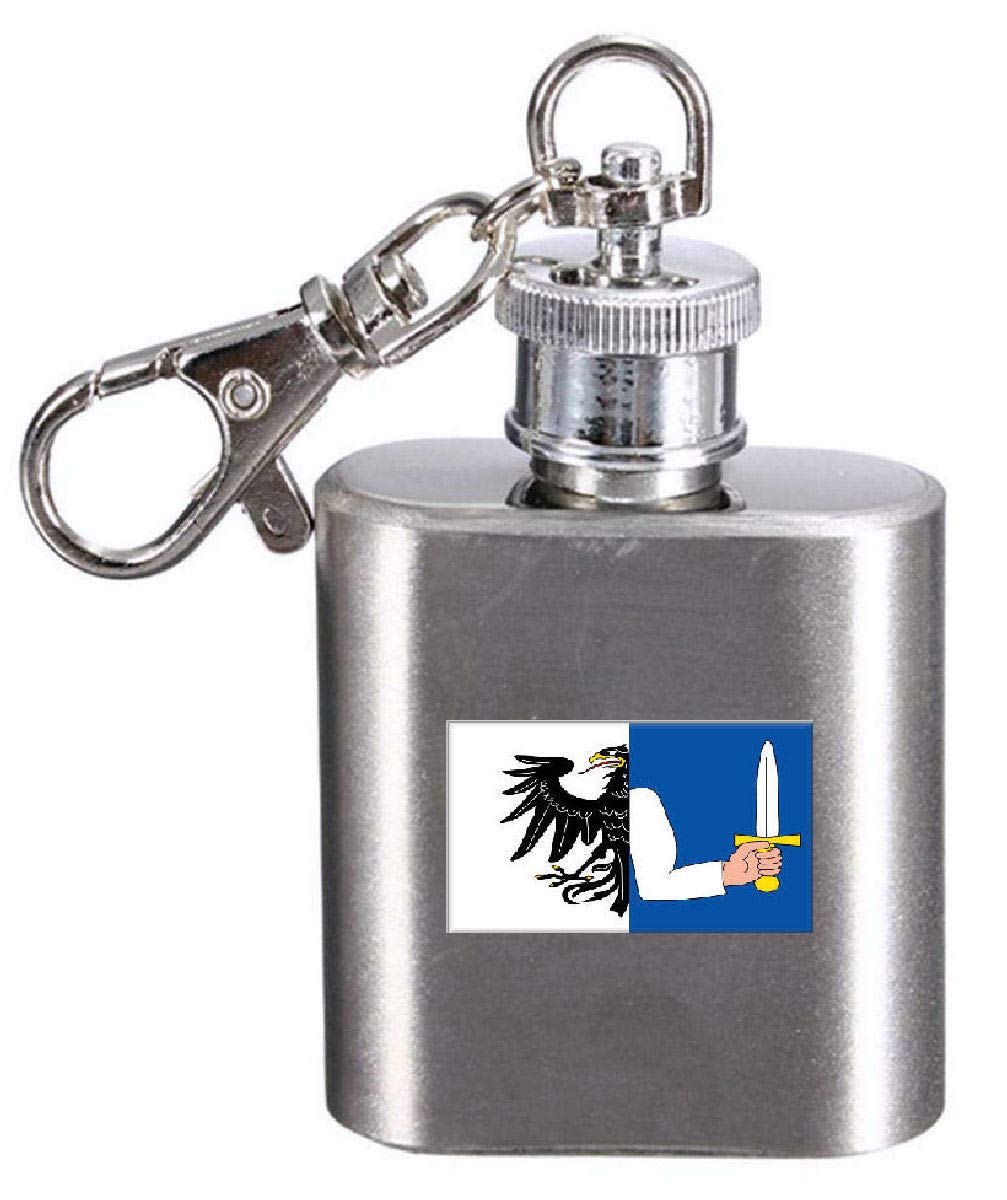 Flasque porte-clés Connacht gravée pour ne plus jamais perdre vos clés