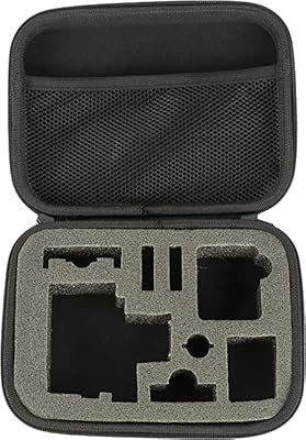 SSE Rugged Hard Case with Pre-cut Foam Interior for HERO11 HERO10 HERO9 HERO8 HERO7 Black, HERO7 Silver, HERO7 White, HERO6, HERO5, HERO4, HERO3
