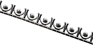 Swag Gallery Bezel Wire 925 Sterling Silver Flat Strip (0.214" x 0.026" x 1FT) - 2 Strips - for Jewelry Art from WIZART