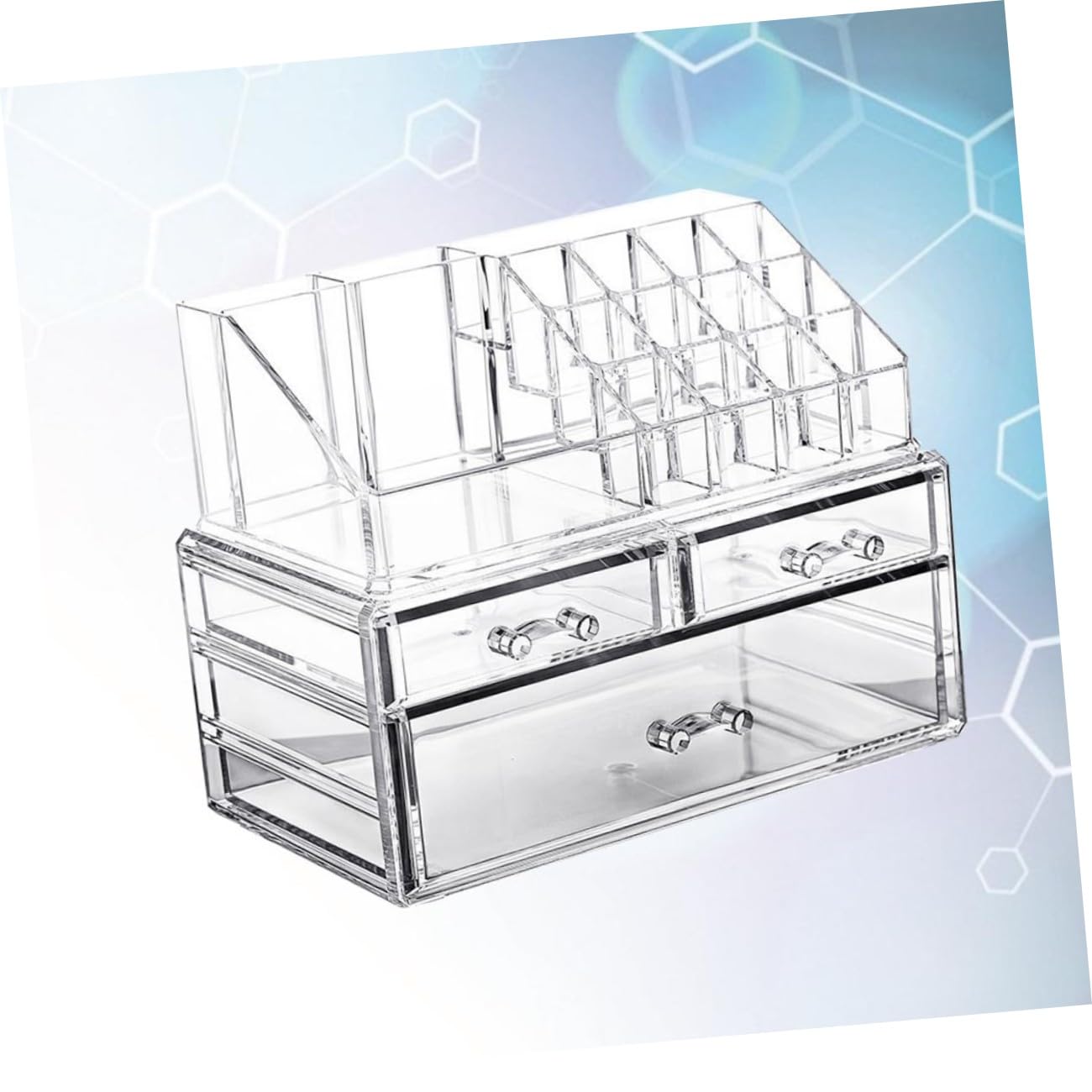 Contenitore Cosmetico con Cassetti in Acrilico, Organizer per Make-up