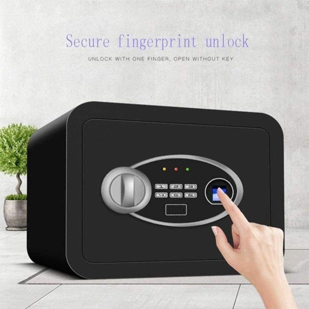 Caja Fuerte Ignífuga E Impermeable. Caja De Seguridad para Depósitos. Caja Fuerte De Alta Seguridad con Cerradura De Acero. Cajas Fuertes Y Cerraduras para Guardar Dinero