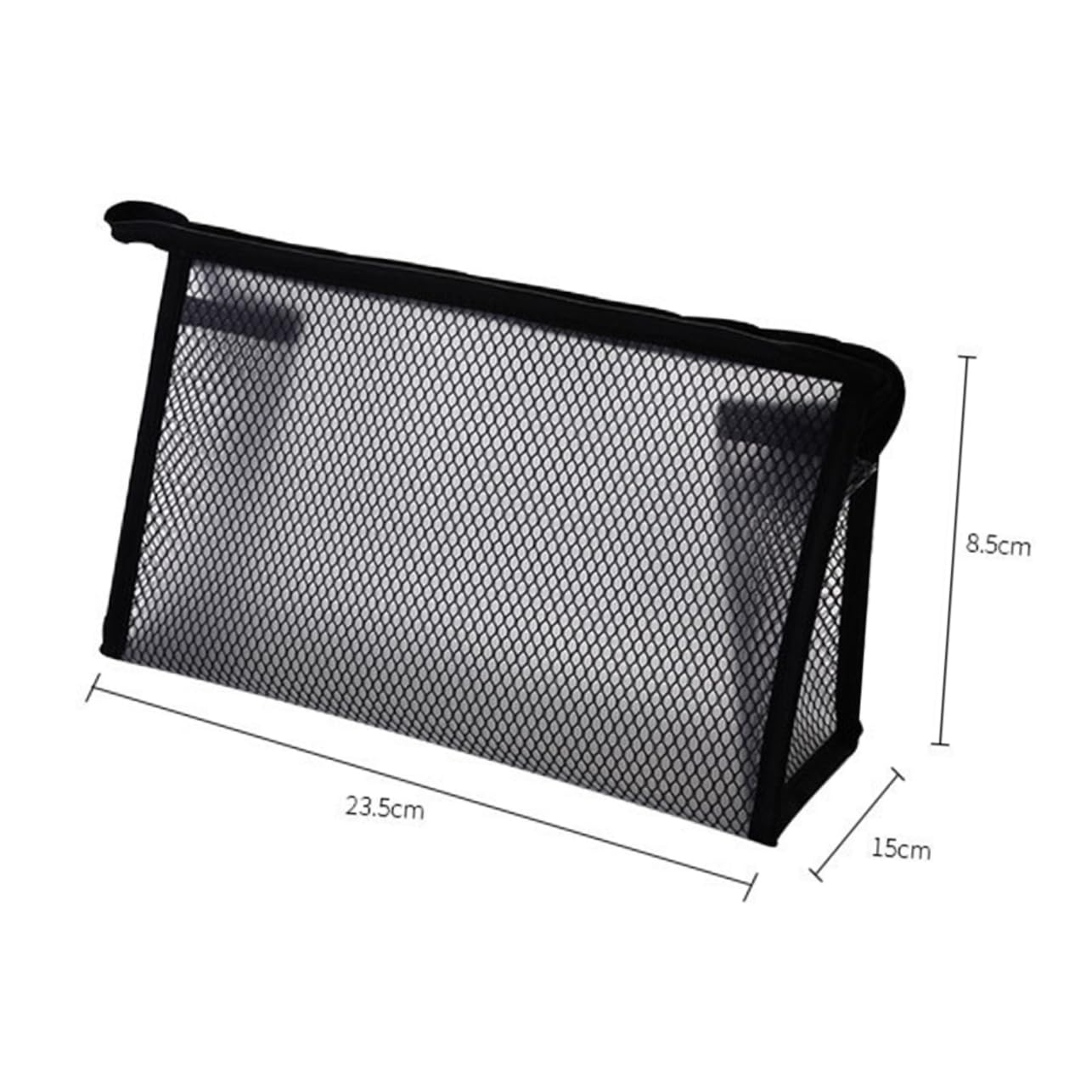 POPETPOP 3pezzi Borsa Cosmetica Trasparente Rete Per Make-up Borsa Da Viaggio Per Cosmetici Compatta e Pratica Per Donne Per Viaggi e Attività Outdoor