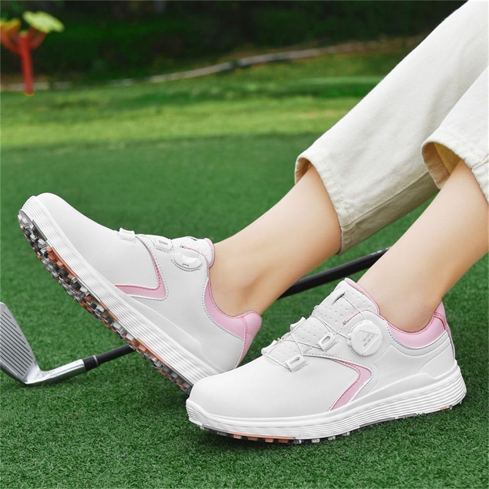 Zapatillas De Golf para Mujer, Deportivas Sin Clavos, Calzado De Entrenamiento para Golf, Zapatillas para Jugar Al Golf