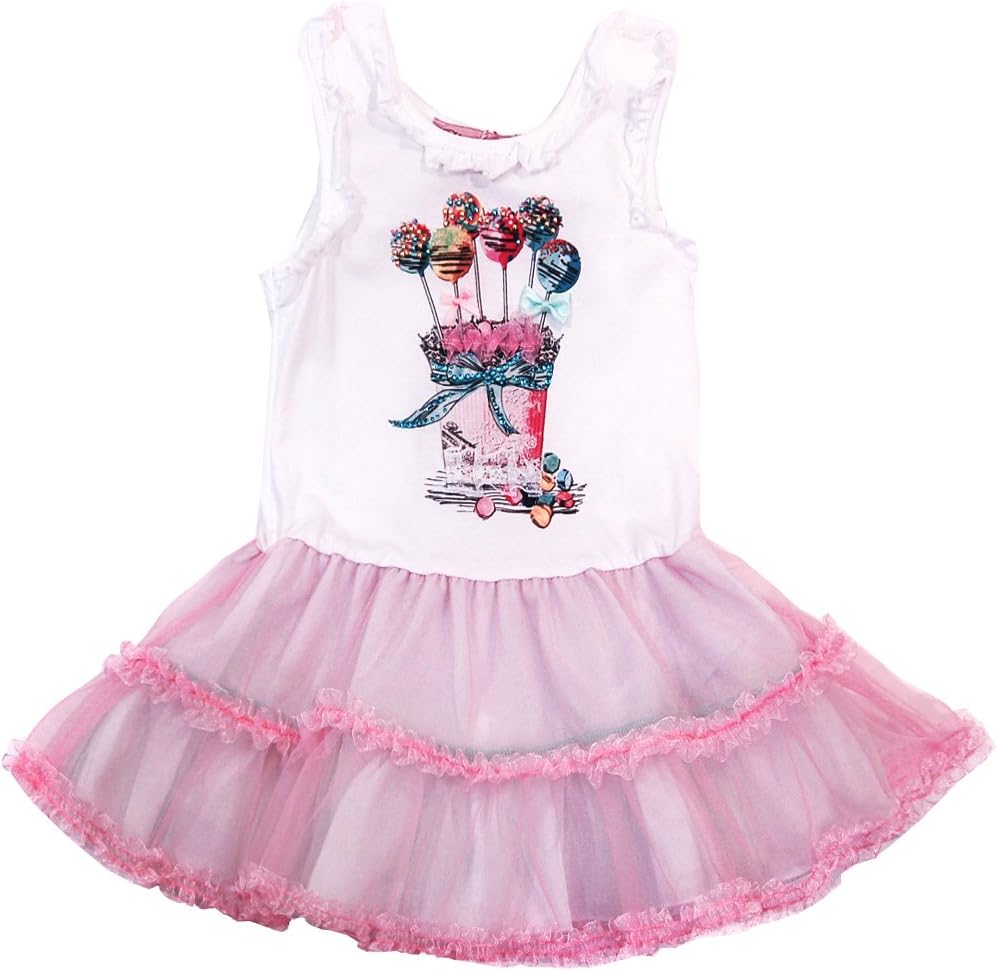 (Italy) Baby Girls Fashion Tulle Party Dress