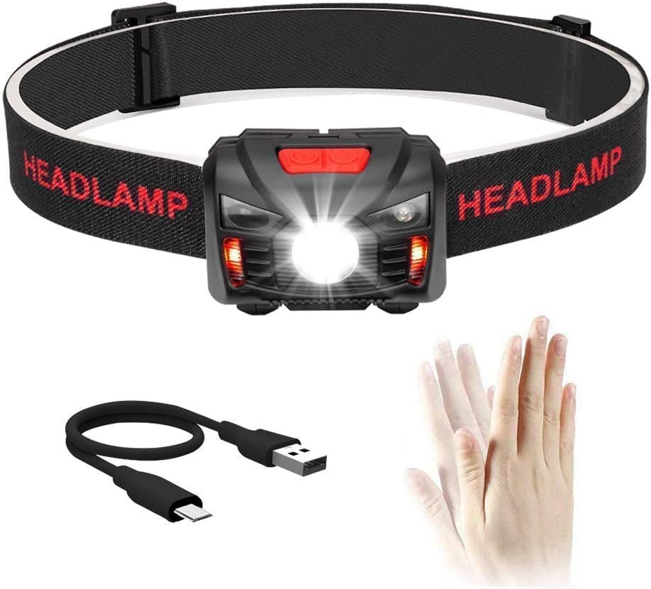 mini torcia elettrica per cappello