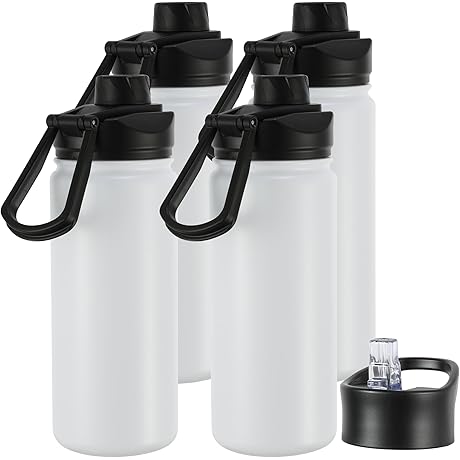 Polar 16oz Stainless Steel Vacuum Insulated Metal Water Bottle for Kids with...