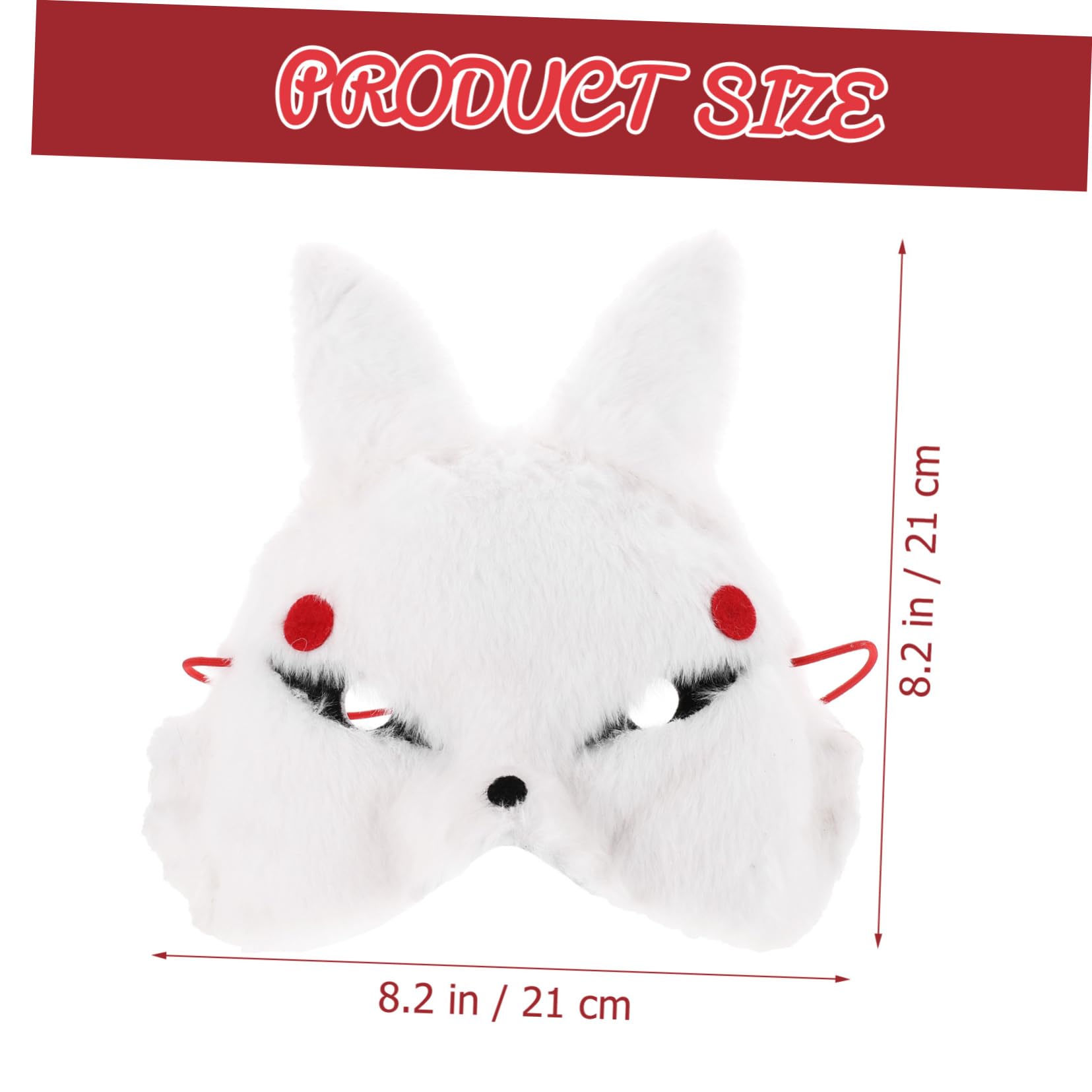 VALICLUD Decorative Half-face Mask for Masquerade Parties Halloween Costume and Material Realistic Design Tassel for Festivals Cosplay and Themed Events