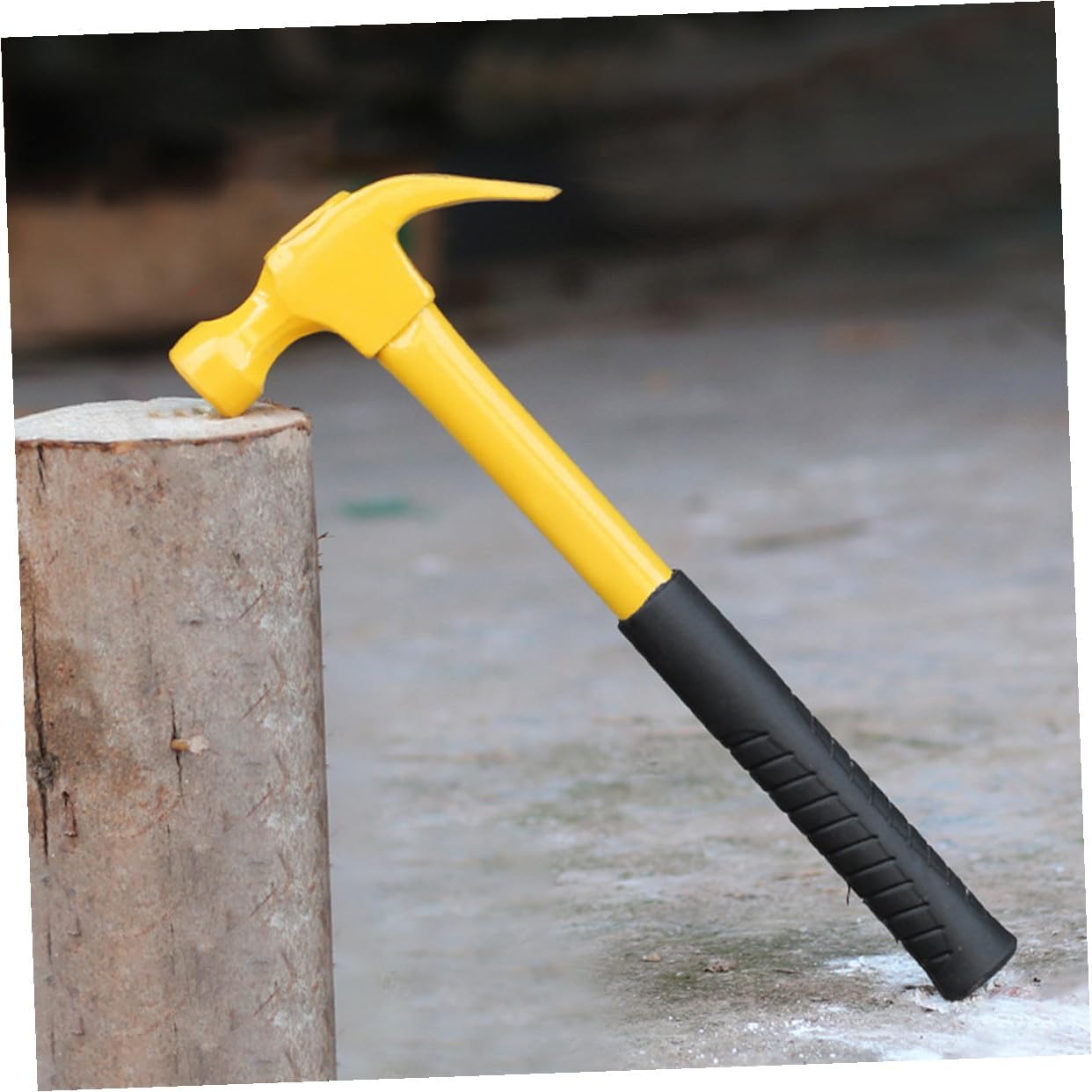 Multi-purpose Claw Hammer with Steel Handle 0.8lb Integrated Nailing Hammer for Carpentry and Wall Nail Removal
