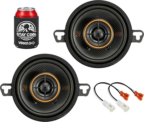 KICKER Front Dash 3.5 Speakers Kit for Jeep Gladiator 2020-2026