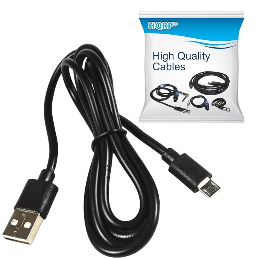 Amazon.com: HQRP USB Charging Cable Compatible with Sony