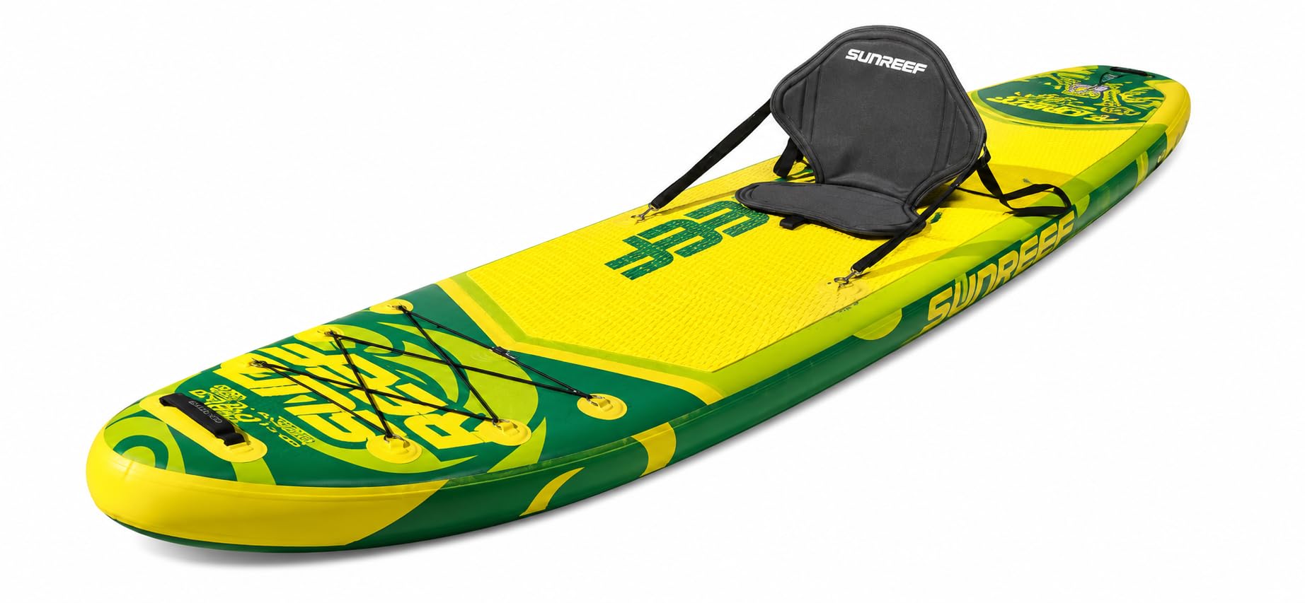 SUNREEF SUP 350cm 200kg Stand UP Paddle Board Sitz Set Surfboard aufblasbar 2in1