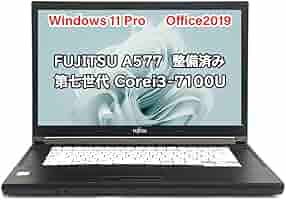 Amazon.co.jp: 【整備済み品】ノートパソコン A577/第七世代