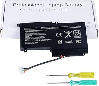 PA5107U-1BRS Laptop Battery Compatible with Satellite L55-A5284 P55t-A5116 P55t-a P50-b P50 P50-A L55t L55 L50-A L50 P55-A5200 S55t-A5389 S55t-A5337 S55t-A5202 S55-A5295