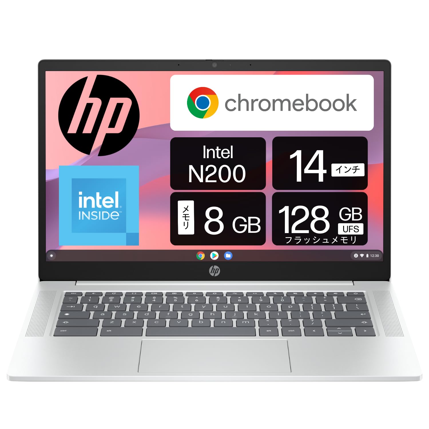 Amazon | HP Chromebook ノートパソコン 14a 14インチ インテル N200