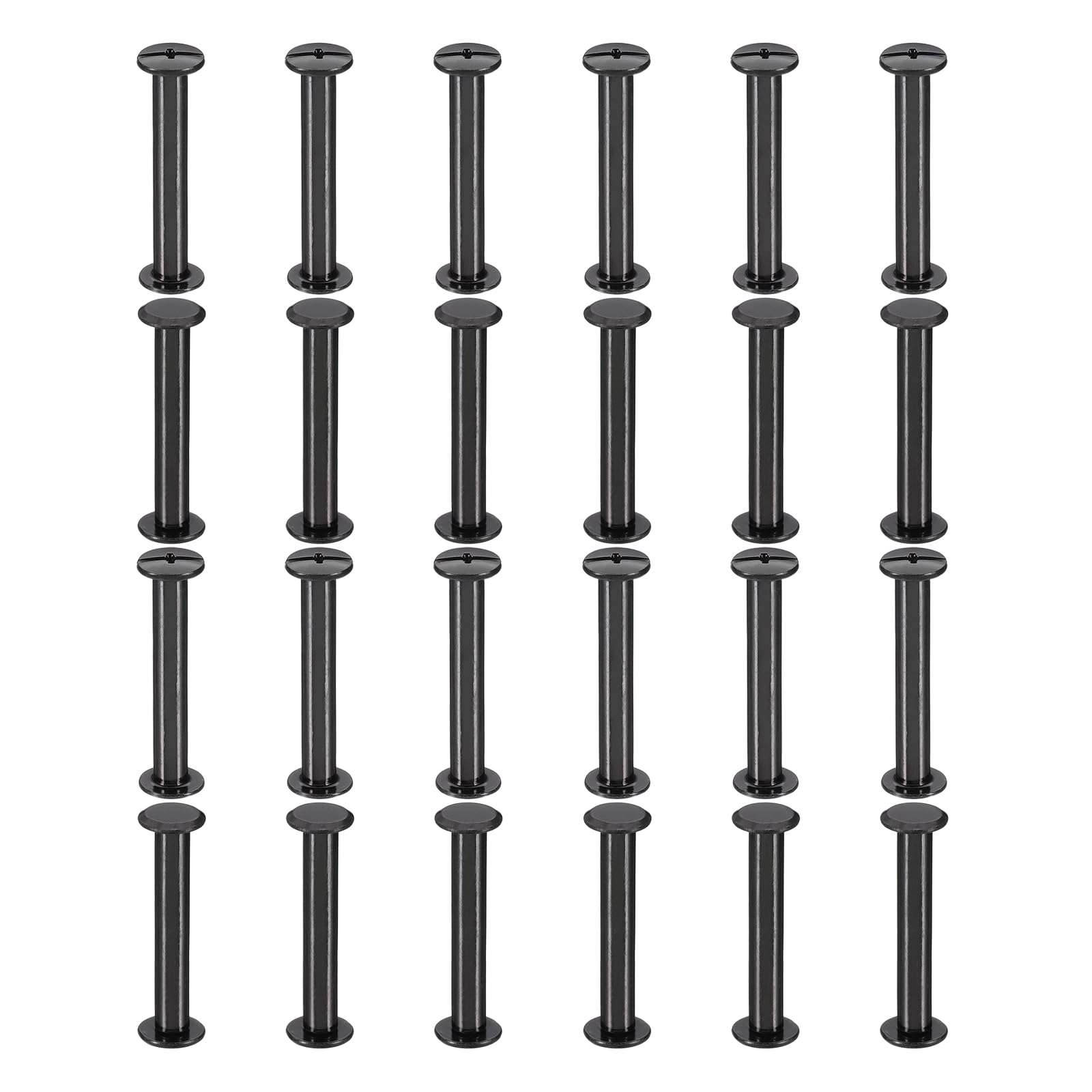 PATIKIL 24 Sets Chicago Screws