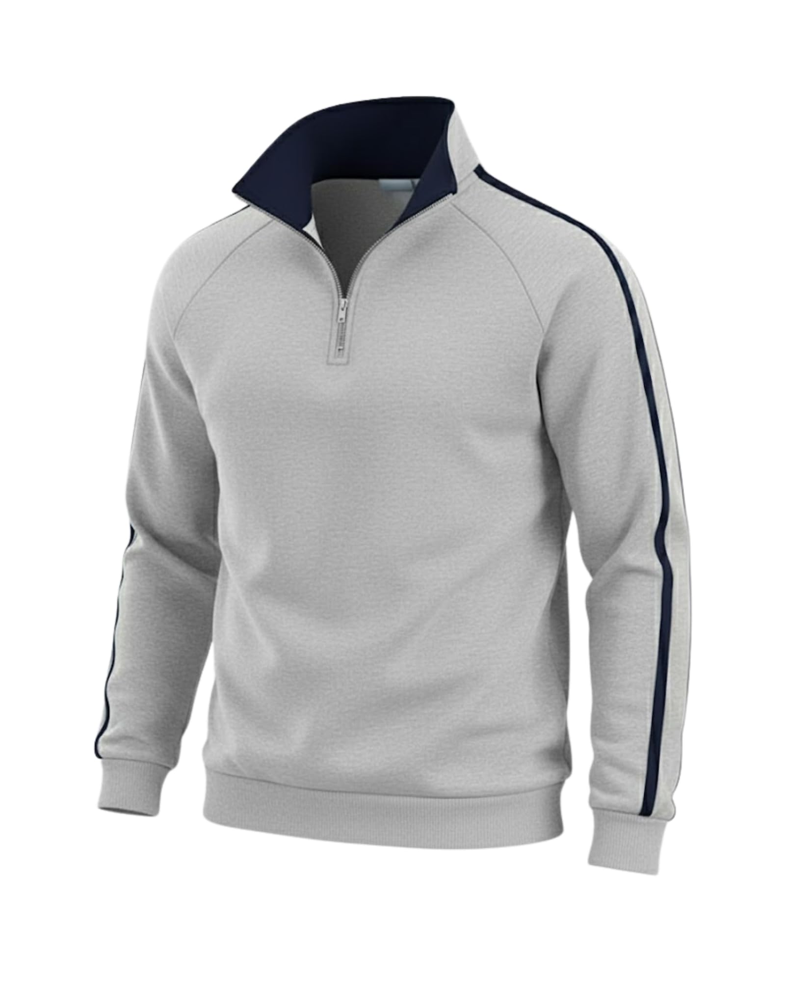 SHAIRA FASHION Men's Ultimate Sweatshirt, Lightweight Fleece Hoodie, Cotton Sweatshirt for Men I Boys Quarter Zip Pullover for Winter wear-picture-10